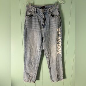 PLAYBOY x PACSUN womens denim jeans size 27 button fly